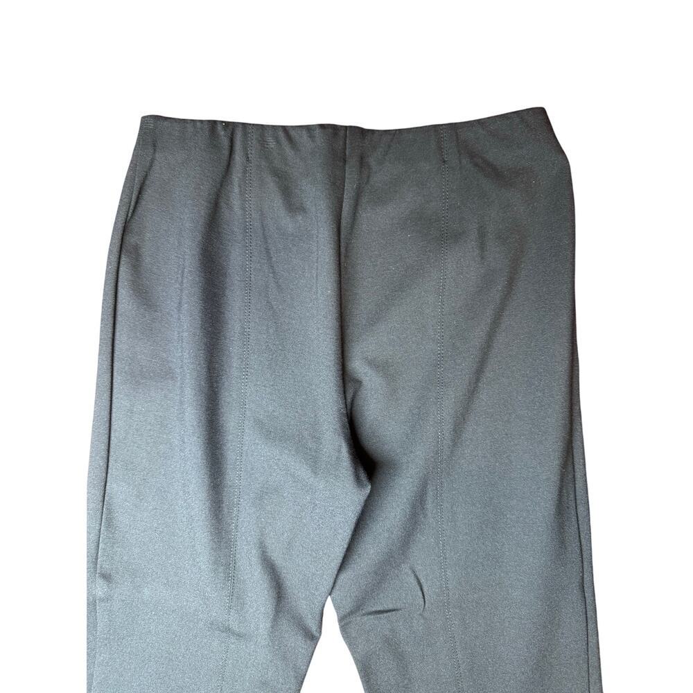 J.JILL PONTE PULL-ON SLIM LEG ANKLE PANTS BLACK SIZE SMALL - Picture 3 of 7